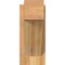 Ekena Millwork Traditional Block Rough Sawn Outlooker, Western Red Cedar, 6"W x 14"D x 14"H OUT06X14X14TRA05RWR - alternate 3